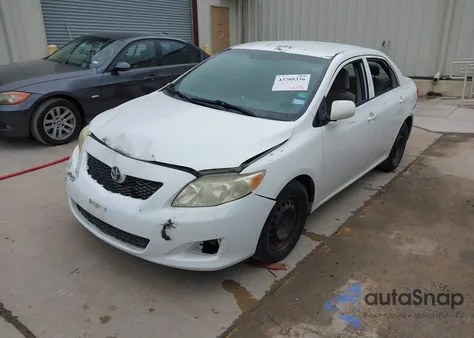 2009 Toyota Corolla Le из США, поврежденный, VIN JTDBL40E29J001337